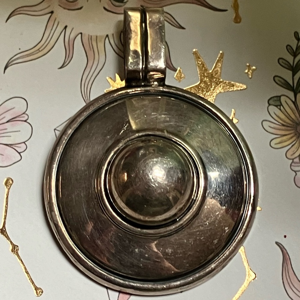Solid Silver .925 Hat Pendant - image 1